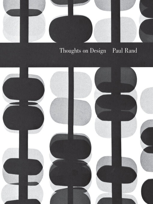 Title details for Thoughts on Design by Paul Rand - Wait list